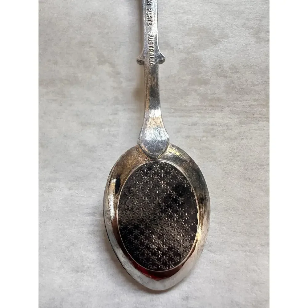 V7 Knotts Souvenir Vista Silver Plated Collectible Vintage Spoon 4